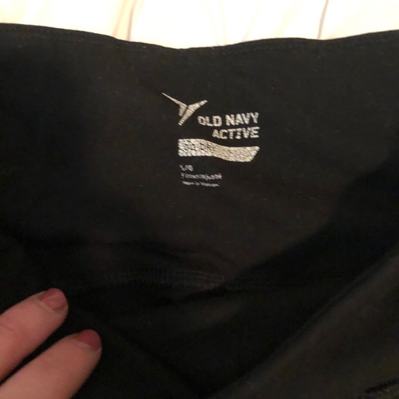 High waisted crop leggings large - Picture 3 of 4